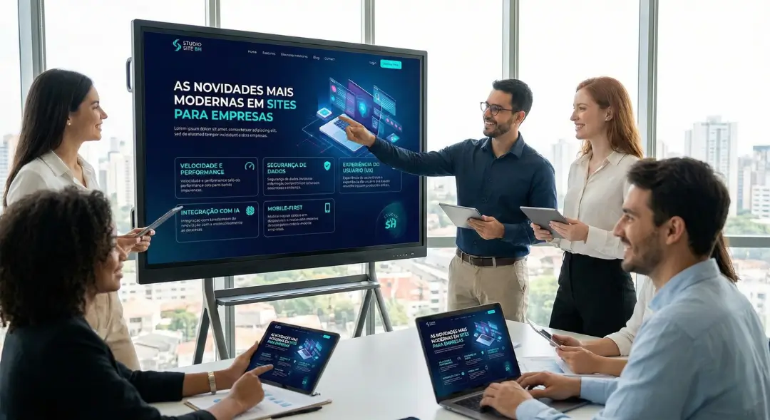 Imagem de capa do artigo: Conheça as novidades mais modernas em sites para empresas