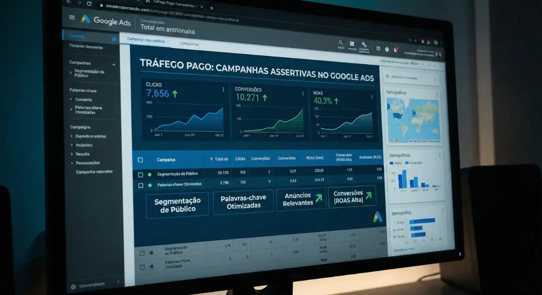 Imagem de capa do artigo: Tráfego Pago – Como criar campanhas assertivas no Google Ads?